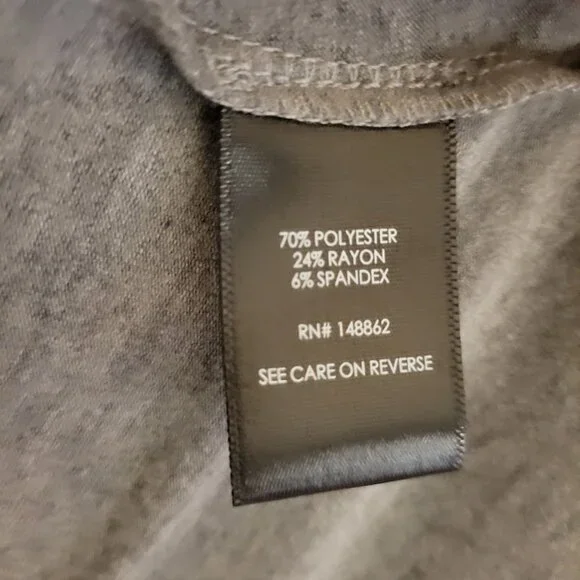 Torrid 4x Gray Floral Knit  Sharkbite Tank Dress - Picture 4 of 4